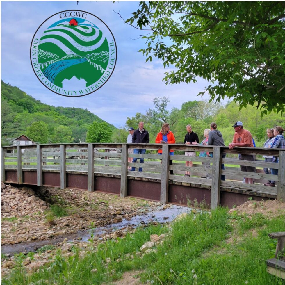 The Coon Creek Community Watershed Council announcing “Learning to Live