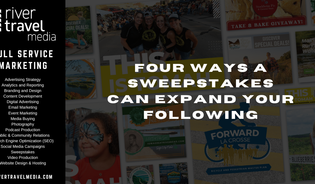 Grow Your Audience: Four Ways a Sweepstakes Can Expand Your Following