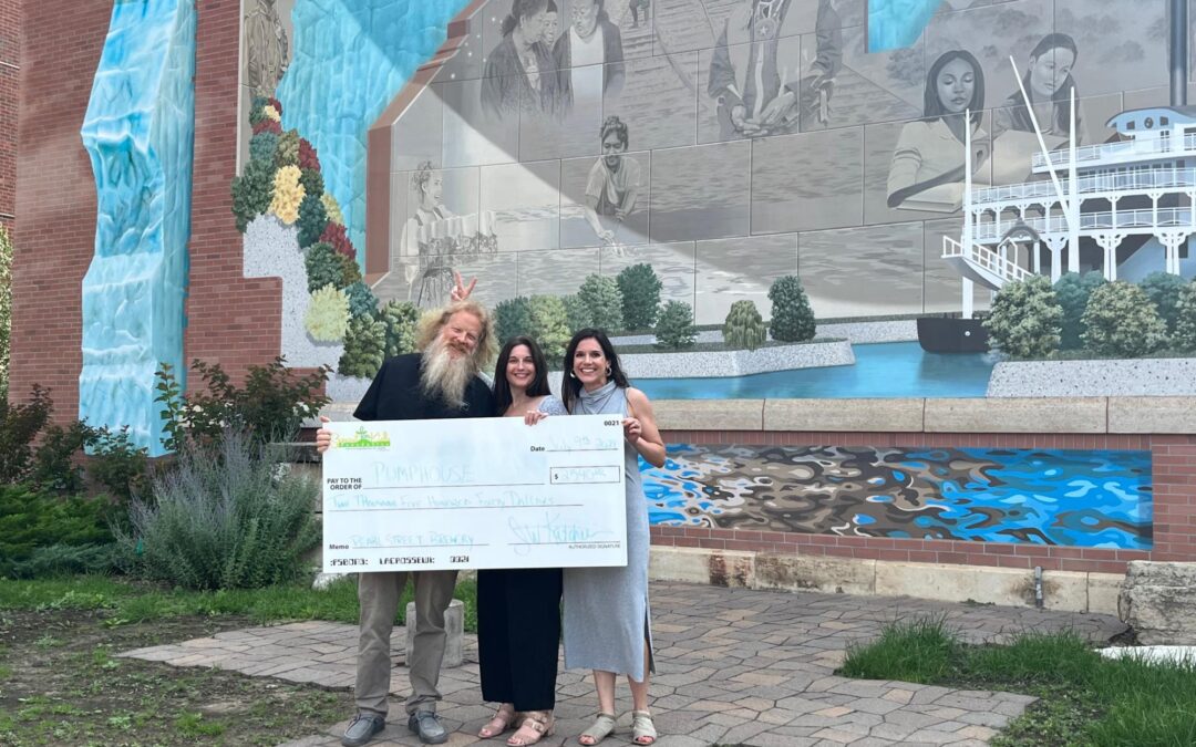 The Sprout For Kids Foundation Donates Money for the Pump House Regional Arts Center