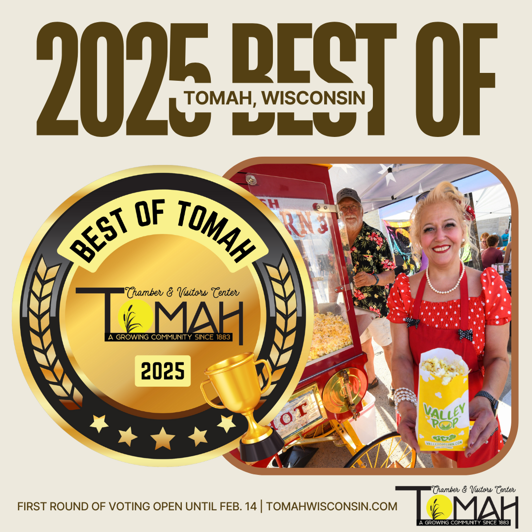 Help Crown the 2025 Best of Tomah, WI