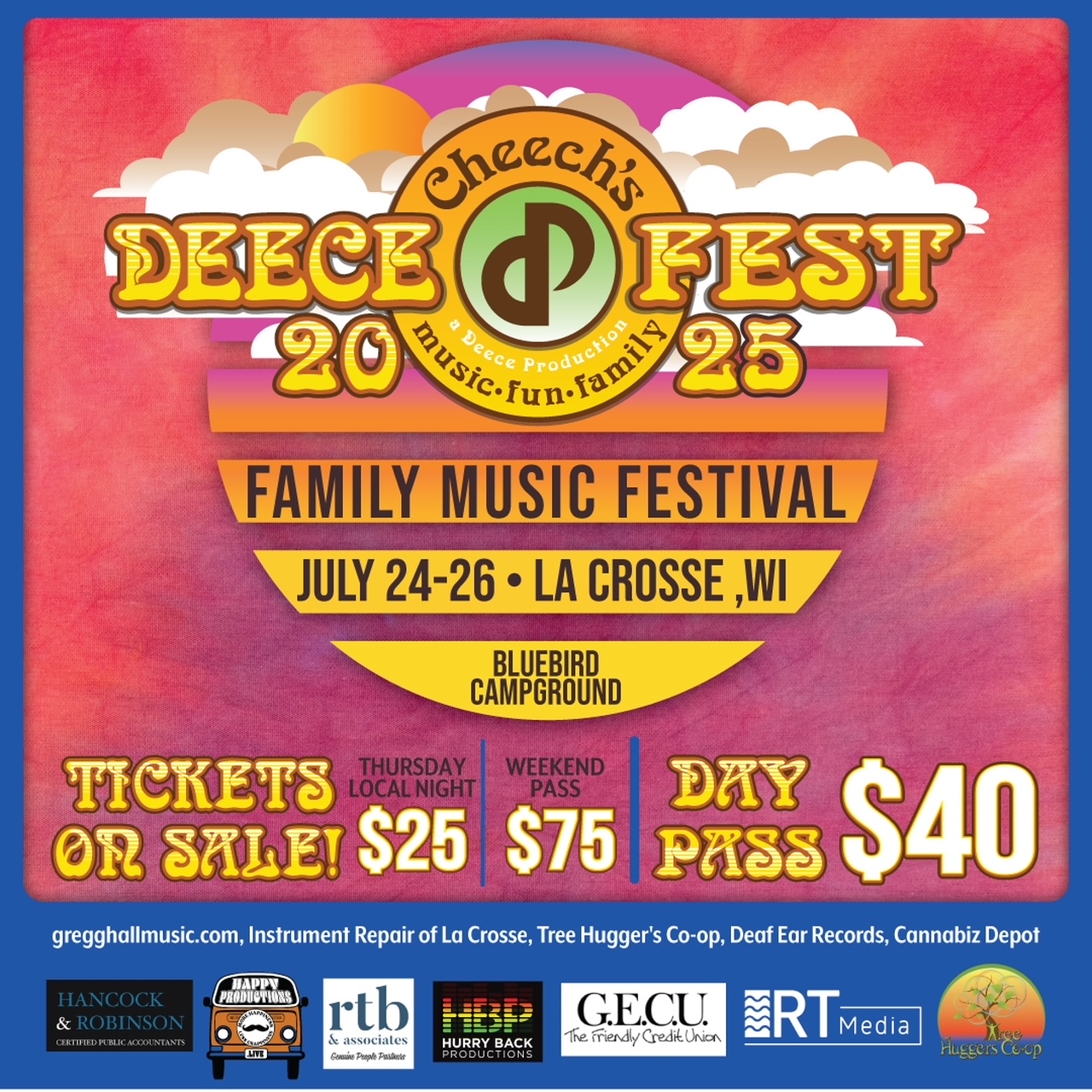 2025 Cheech’s Deecefest Family Music Festival