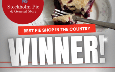 Stockholm Pie and General Store Crowned “Best Pie Shop in America” Again by USA TODAY 10BEST Readers!